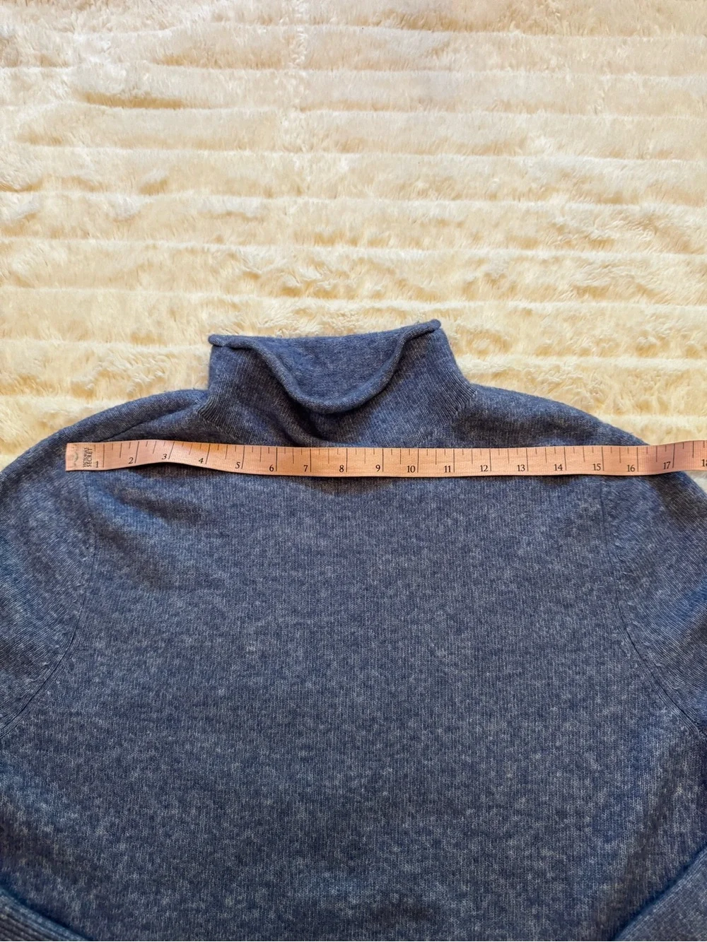 Style & Co. Women's Blue Turtleneck Sweater